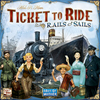 Ticket to Ride Rails & Sails Brädspel Frittstående spel